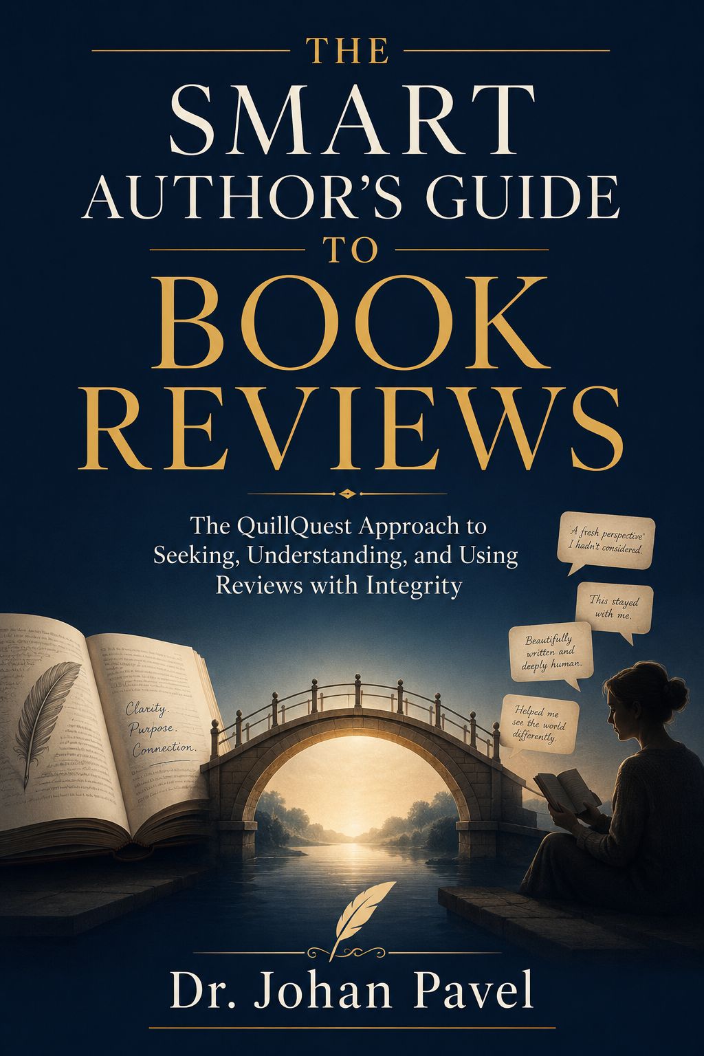 The Smart Author’s Guide to Book Reviews by Dr. Johan Pavel, original book cover